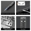 128 In 1 Precision Screwdriver Set Magnetic Screw Nuts Bits Multi Functional Household Repair Tools Kit For Laptop