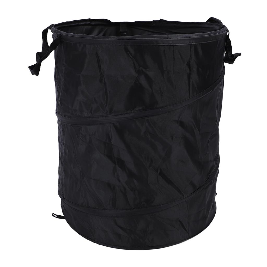 90L Folding Trash Container Portable Water Proof Oxford Cloth Camping Trash Bin for Picnic Outdoor