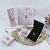 Bracelets Wedding Ring Display Case Pink Necklace Storage Box Retro Jewelry Box  Gifts