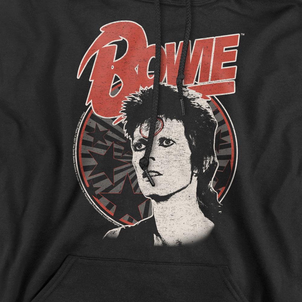 David Bowie Mens Space Oddity Hoodie