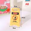 Creative Mini Desktop Prompt Card Folding Makeup Mirror Decoration