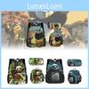 Cute And Functional Kung Fu Panda School Bag Set With Waterproof Material