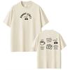 Bad Bunny "Bunny Vibes" Latin Culture Coffee Camera Doodle Graphic Double Sided Oversized Streetwear Reggaeton Fan Merch T-Shirt