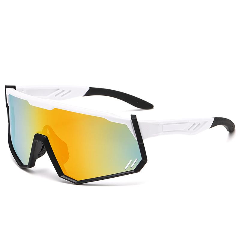 Bicycle sunglasses women's outdoor riding one-piece sunglasses men