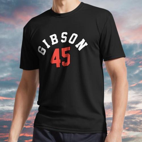 

New Shirt Gibson 45 Active T-Shirt Funny Size S - 5XL L