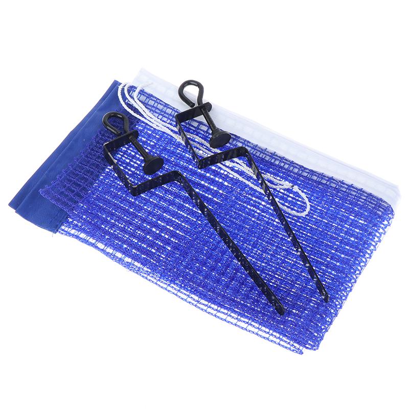 1Set Portable Pong Replacement Mesh Set Universal Table Tennis Net Post Clamp Stand Holder
