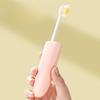 Brand-new Portable Travel-sized Folding Toothbrush and Toothpaste Set Multi-functional Soft-bristled Suitable for Adults