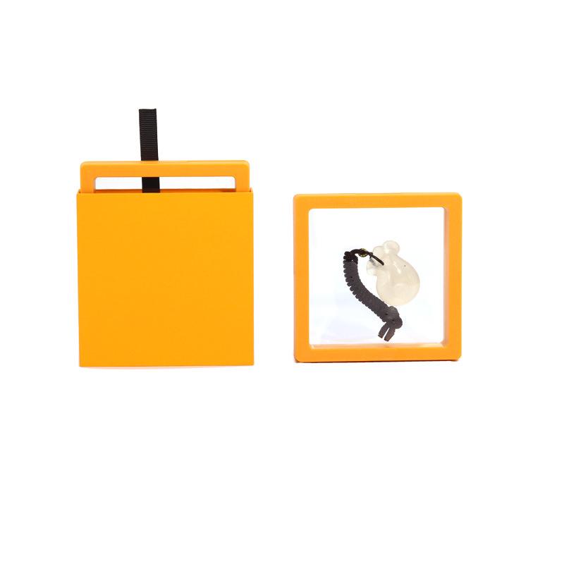Jewelry Storage Box: Transparent PE Film Display for Necklaces & Earrings