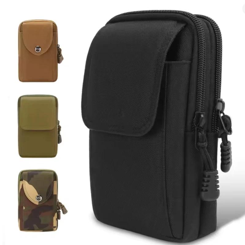 6,5 inch panza talie pachete Vintage sport în aer liber telefon mobil geantă bărbați poartă curea talie geantă mini piept geantă pentru băieți crossbody geantă