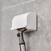 Plastic Men Razor Hanger White Shaver Holder Brush Holder Toothbrush Holder  Bathroom