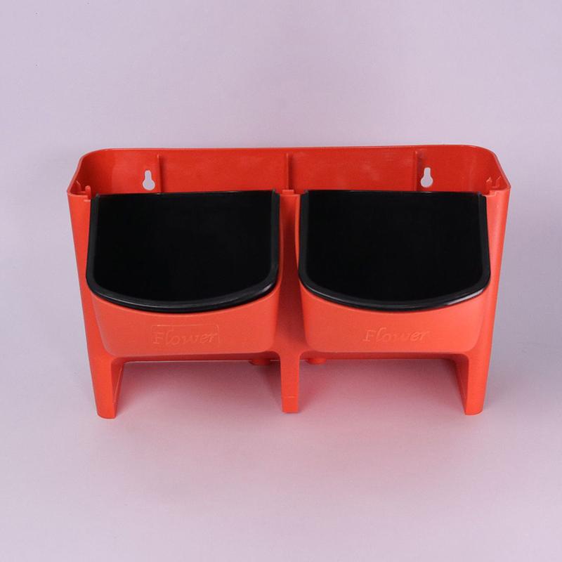 

Креативный вертикальный настенный садовый горшок для растений, фон для стен, настенное крепление для гостиной, балкона, сада, торгового центра красный