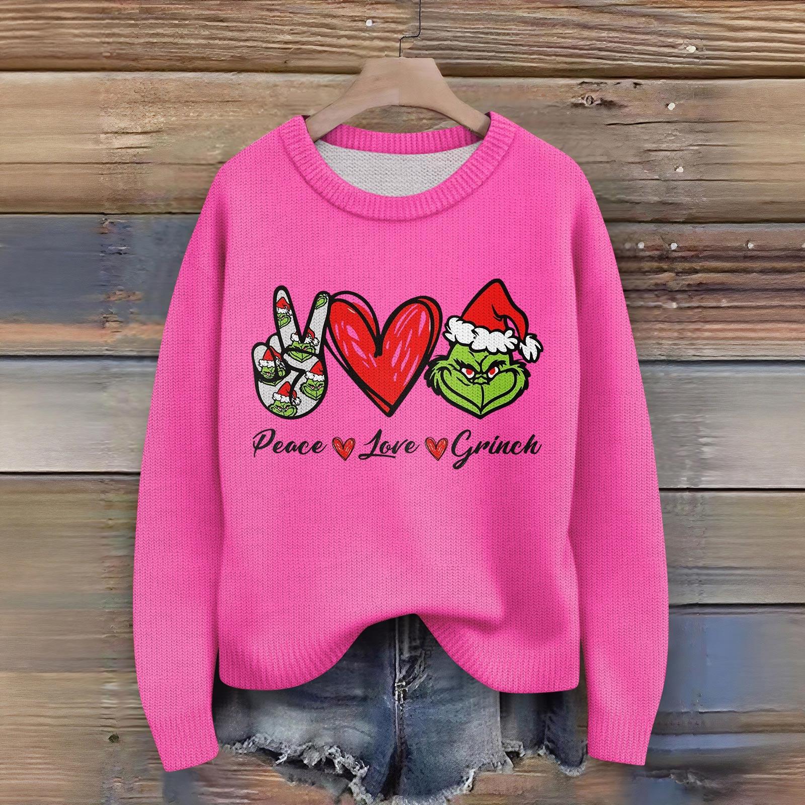 

Женский модный повседневный пуловер с длинным рукавом и вырезом горловины XL