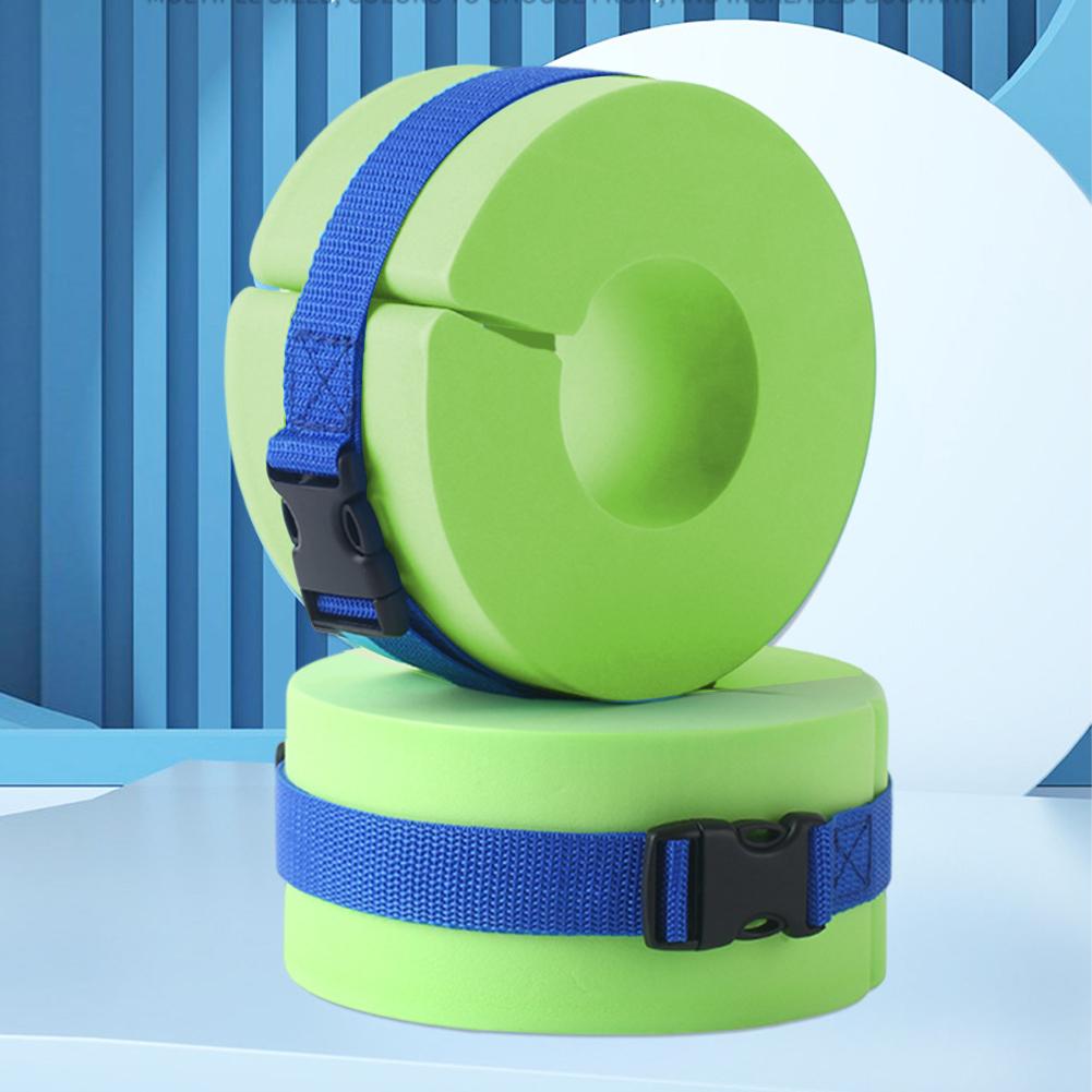 1/2pcs Foam Swimming Float Ring Water Aerobics Exercise Aquatic Cuff Swimming Legging Ankles Arm Floats Ring Water Sports Cuffs