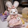 Skirt Rabbit Flower Plush Toy Wear Dress Bunny Doll Kid Birthday Decoration Gift