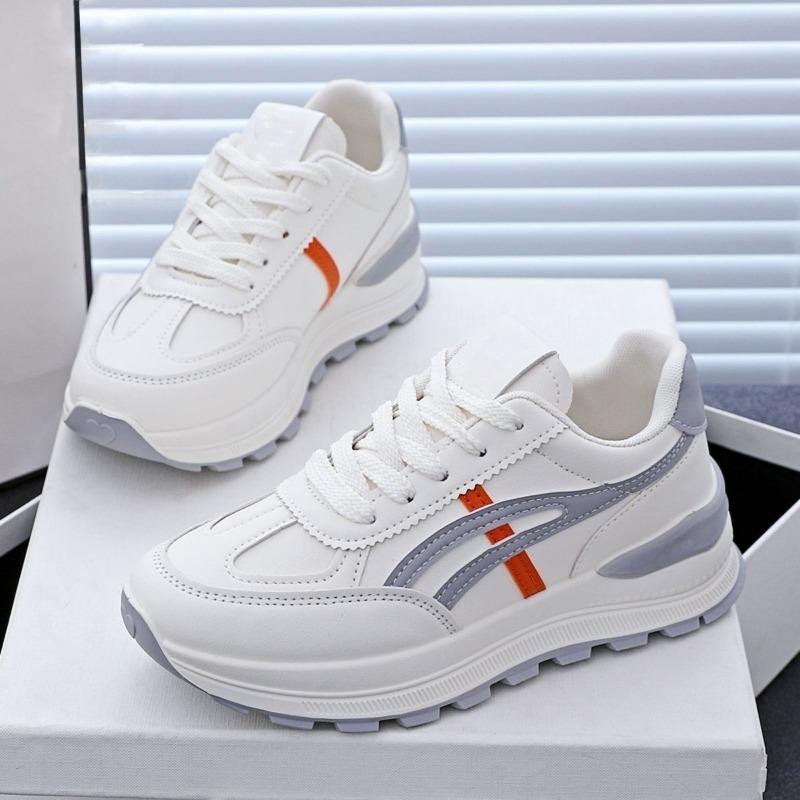 Fashion Autumn All-match Women Brand Sneakers Luxury Designer Platform Lace-up Vulcanized Shoes Outdoor Woman Casual Walking Shoes 35-40