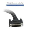 Longyan DB62 to 8x DB9 Male RS232 Serial Extension Cable
