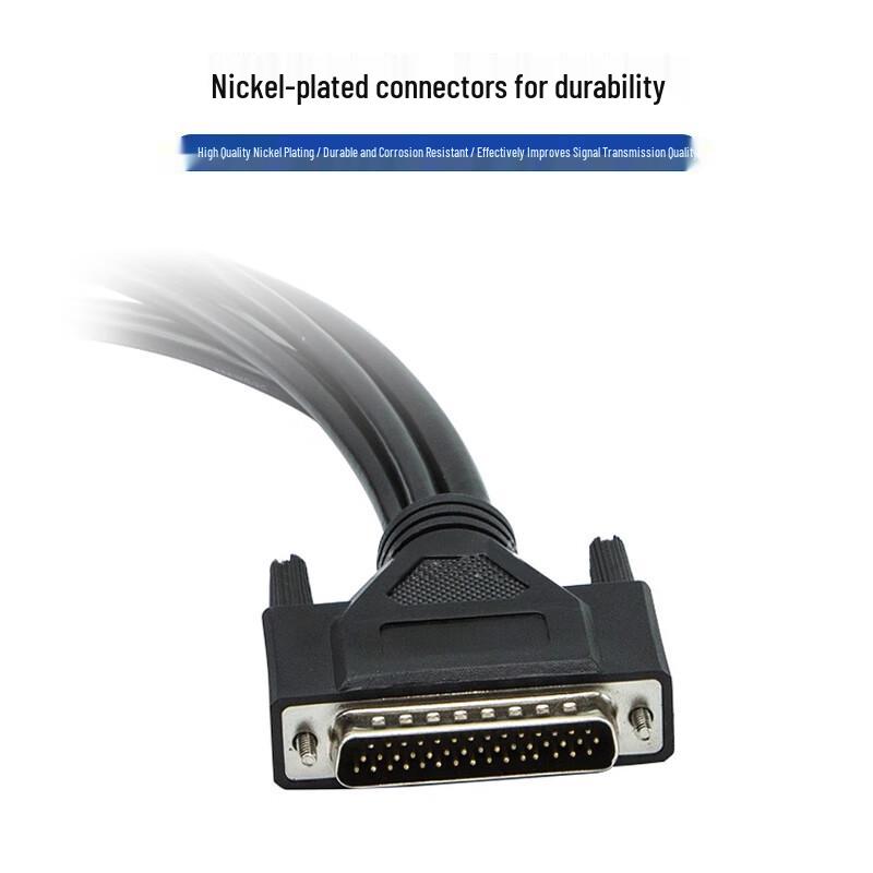 Longyan DB62 to 8x DB9 Male RS232 Serial Extension Cable