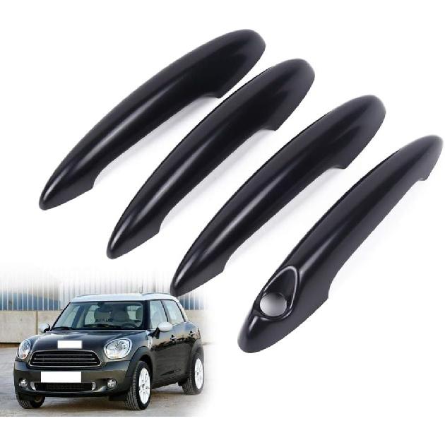 4Pcs Gloss Black Car Door Handle Cover Trim,for Mini R60 Countryman Cooper S 2011-2016 Door Handle Cover Car Accessories
