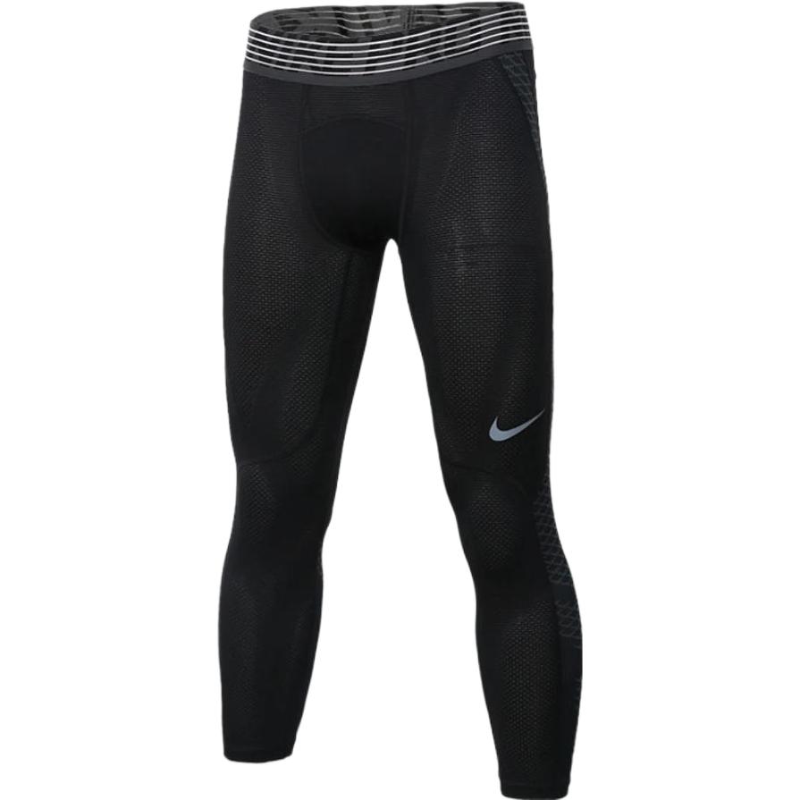Nike Markenlogo Design Lässige Mittelhohe Taille Slim Fit Sportliche Lange Hose Herren Unterteile Schwarz 828164-010