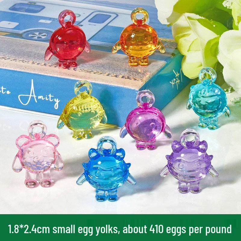 Nezha Acrylic Gem Toy Claw Machine Pendant - Amusement Park Accessory 250g/package
