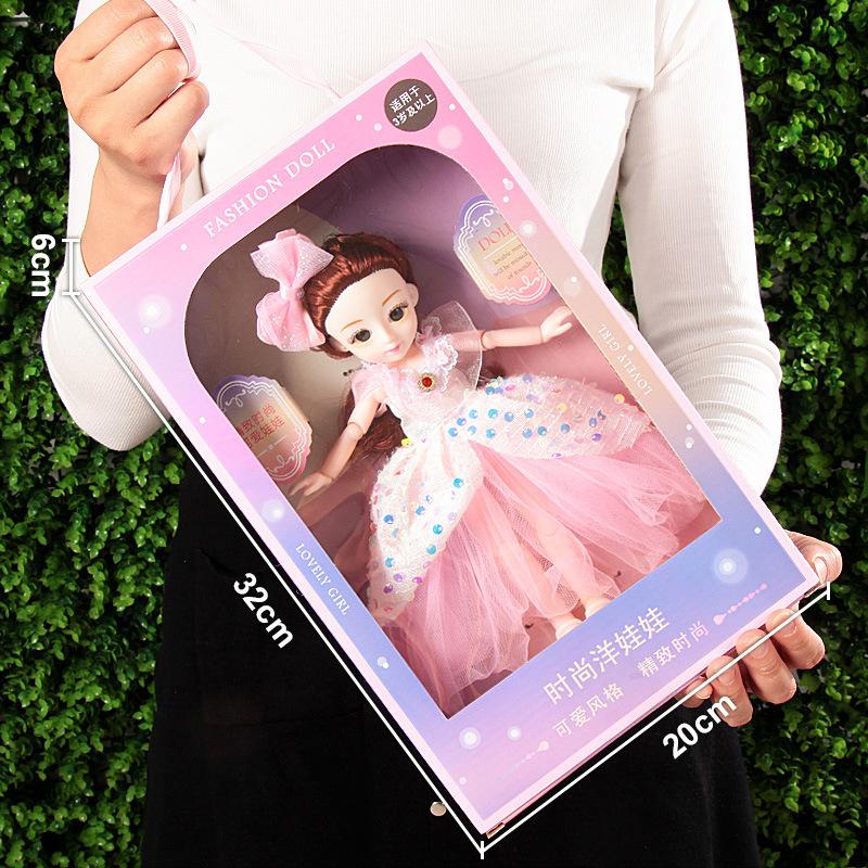 Gift Box Dress Up Doll Toy Gift Box Set Little Girl Girl Gift Girl Toy Princess Doll