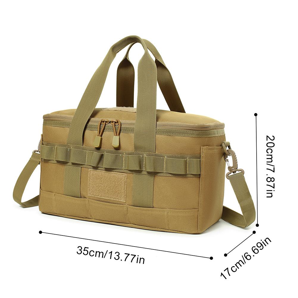 Big Capacity Camping Lunch Box Outdoor Heavy Duty Lunch Bag Work Durable Leakproof Insulated Thermal Cooler Bag Meal For Picnic