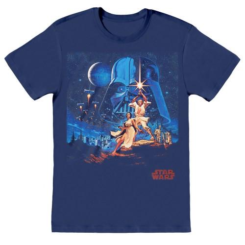 STAR WARS Unisex tričko s plakátem pro dospělé