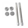 Adjustable Height Support Rods for Undermount Sinks In Stainless Steel