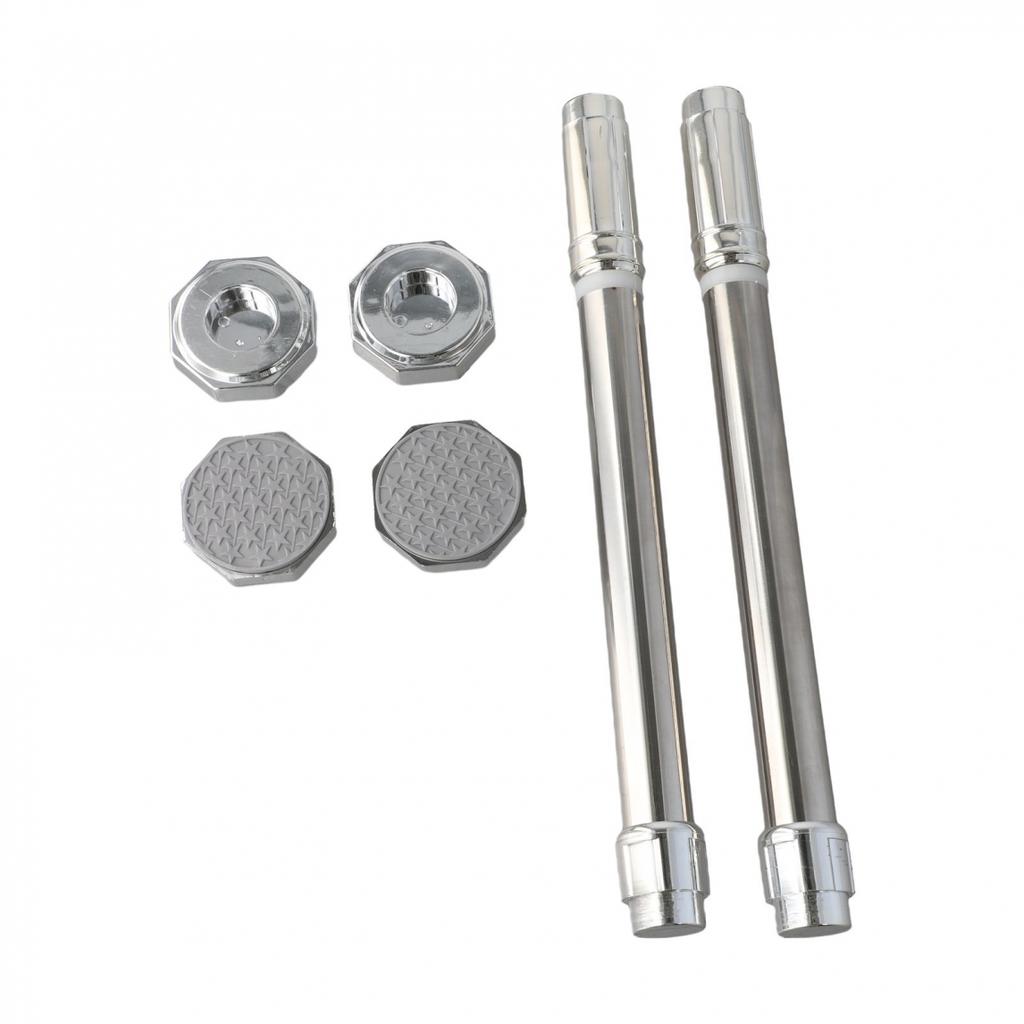 Adjustable Height Support Rods for Undermount Sinks In Stainless Steel