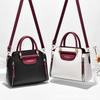 Trendy Women's Mini Bucket Bag 2021 Stylish Casual Shoulder Purse With Zippered Closure Available In Red And Black Color Options