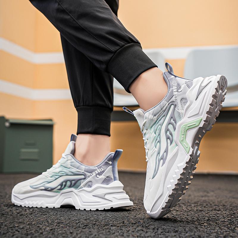 Modische Trendige Leichte und Vielseitige Herren-Sneakers Luxusschuhe Sport Rutschfest Abriebfest und Rebound-Schuhe