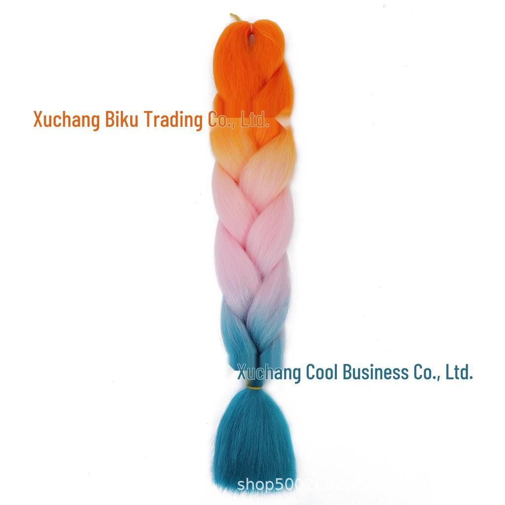 Three, Four, Five-Color Gradient High-Temp Fiber Jumbo Braid Material