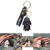 Adorable Cartoon Darth Vader Car Keychain Cute Pvc Soft Pendant Key Accessory