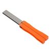 Double Sided Sharpener Portable Emery Fan Shaped Folded   Sharpener for Outdoor Garden