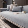 Sofa Cushion Non-Slip Four Seasons Universal Simple Modern Entry Lux Style Cushion Living Room Gray Backrest Sofa Cover Slipcover Cover