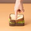Creative Dishcloth Toast Shape Dish-washing Sponges Scrubber Tools for Pots Dishes Kitchen Household Cleaning Gadget
