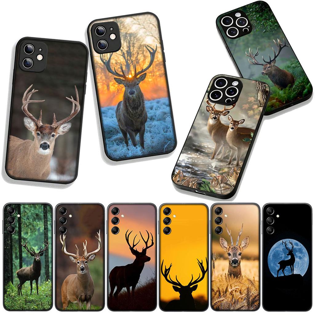 Phone Cover Deer Hunting Buck for Motorola Moto G04 G13 G14 G22 G23 G20 G32 G34 G35 G64 G82 G84 G53 G60 G72 E14 E15 E13 Case