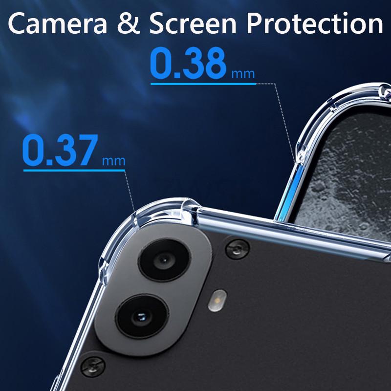 Airbag Super Protection Soft Clear Back Cover For Nothing CMF Phone 1 Phone1 G Phone Case