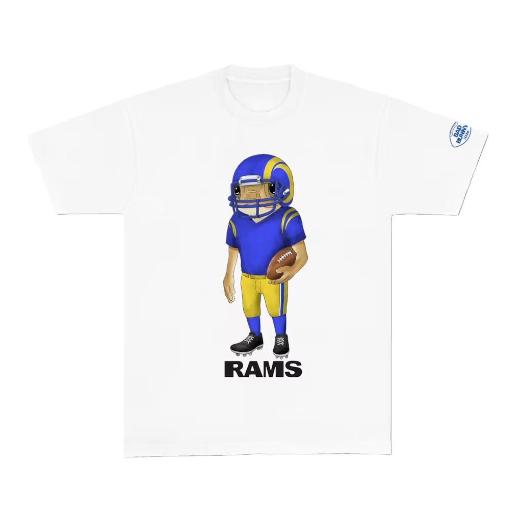 2026 New Bad Bunny Super Bowl Graphic Printed Pure Cotton Tshirt Summer MensWomens Fashion Casual Short Sleeve Streetwear