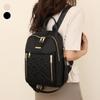 New Arrivals Open Run Women Nylon Pocket Quilting Backpack 2way Zipper
