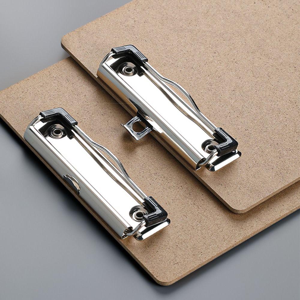 Wood Board Writting Pad Wood Memo Folder Durable Storage Folder  Cafe