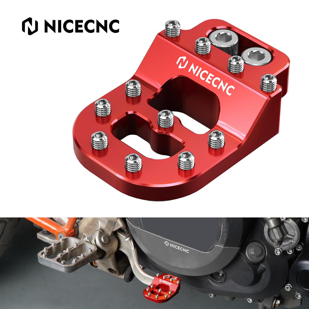 For 2012-2023 KTM 690 Enduro R 690 SMC R Motorcycle Stepped Brake Pedal Lever Tip for KTM 790 ADV 890 Adventure/R 2019-2023