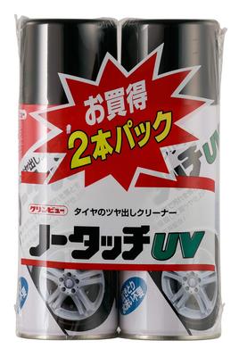 Ichinen Chemicals Cleanview UV Car Tire Polish Cleaner 370ml X 2 23511 No-Touch & (2-Pack)
