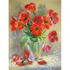 5d Diy Diamond New Painting Fresh Flower Diamond Embroidery Vase Cross Stitch Full Round Drill Home Decor Manual Art Gift