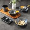 Melamine Japanese Style Tableware: Small Bowls, Plates, Spoons, Cups, Condiment Dishes, Soup Bowls, Rice Bowls for Hot Pot Restaurants.