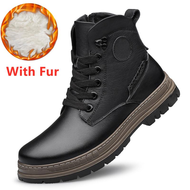 

Высококачественные мужские ботинки для мотокросса, модные зимние ботинки из натуральной кожи, мужские ботинки с высоким верхом для улицы, новинка 2024 года 45