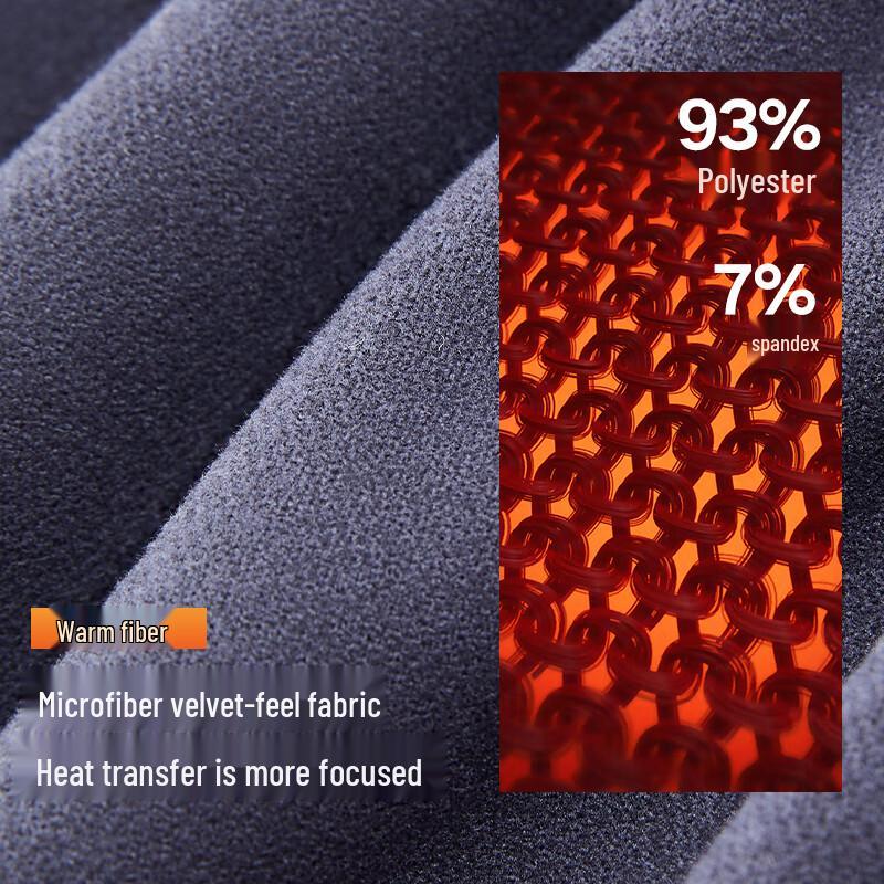 Men's Seamless Double-Sided Fleece Thermal Underwear Set