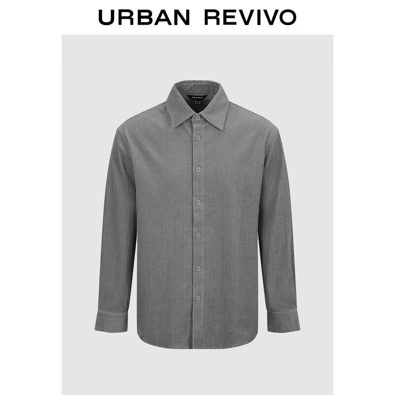 Men s Urban Corduroy Open-Front Shirt L