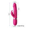 G-punkt Dildo Kanin Vibrator 10 Hastighetsvibrasjon Vanntett Vagina Klitoris Massasjeapparat Sexleketøy for Kvinner
