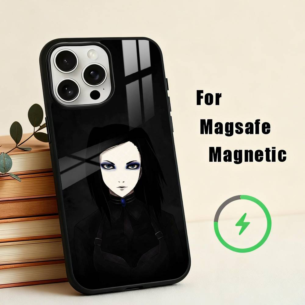 HOT Anime E-Ergo-O P-Proxy Phone Case For iPhone 17,16,15,14,13,12,Plus,Pro,Max for Magsafe Magnetic Wireless Charging